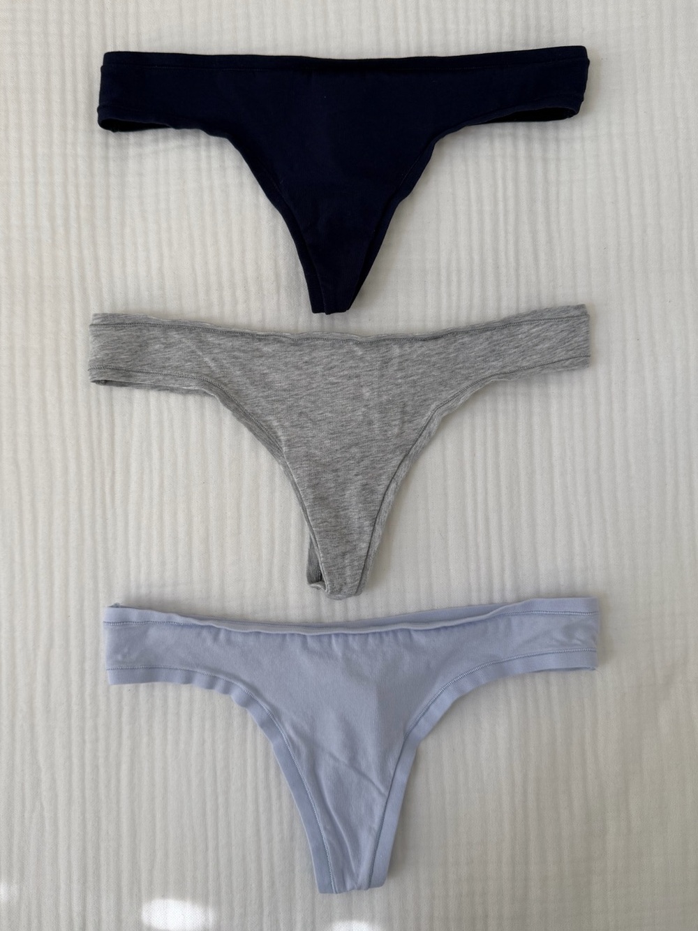 NWOT aerie superchill cotton thong - 3 pack